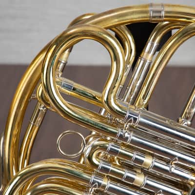Stephens Series II Schmidt Style Bb/F Double Horn - Raw Brass image 4