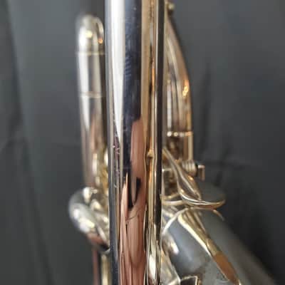 Getzen 800S-LBWT Eterna Bb Cornet | Large Bore with 1st Valve Trigger - Silver Plated image 7