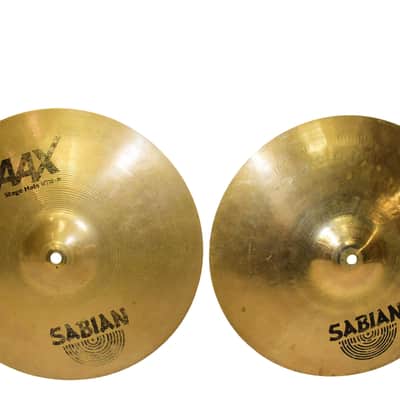 Sabian AAX 14" Stage Hi-Hat Cymbals (Pair) image 1