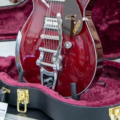 GRETSCH G6134TFM-NH Nigel Hendroff Signature Penguin - Dark cherry image 13