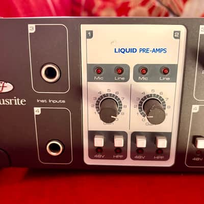 Focusrite Liquid Saffire 56 Firewire Audio Interface 2010s - Black image 2