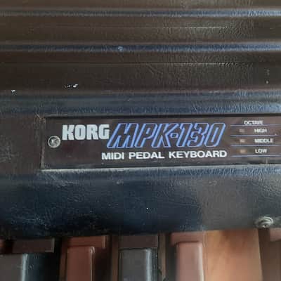 Korg MPK 130 Midi Pedal Keyboard 2000s Black Steel image 5