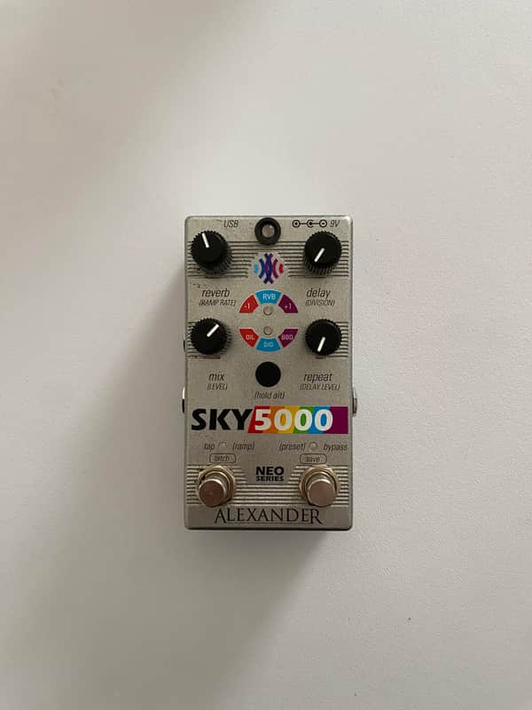 Alexander Pedals Sky 5000 Neo Series Delay | Reverb