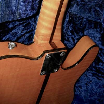 H. S. Anderson Madcat (Prince Tele) 1972 Flame Maple - RARE image 6