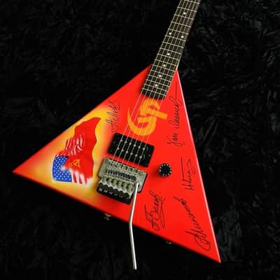 Kramer Vintage 1989 Gorky Park Guitar W/ Case Mint Body Neck Electric Balalaika image 1