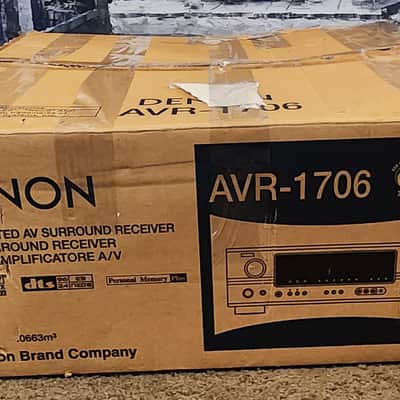 Denon Denon AVR-1706 7-channel home theater receiver 90s image 9