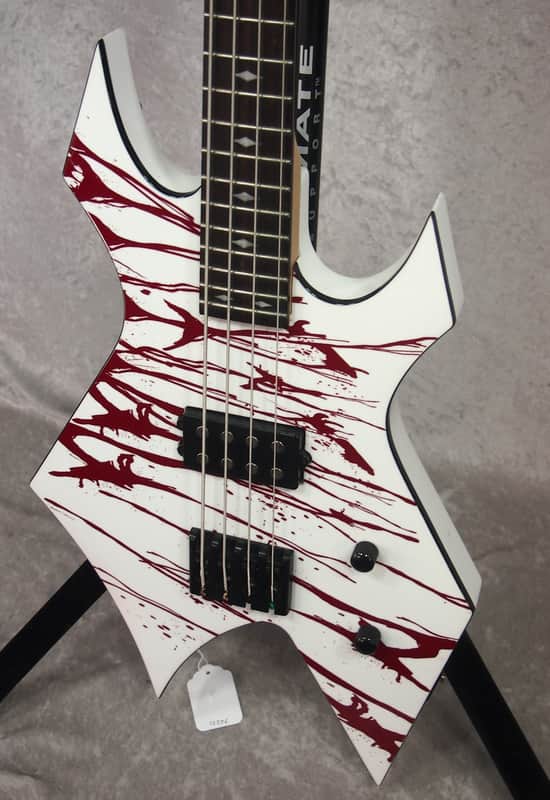 B.C. Rich BC Rich Revenge Bloody Warrior bass guitar | Reverb