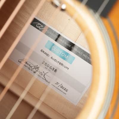 Rozawood Custom GA Flamed Maple Bearclaw Alpine Spruce image 12