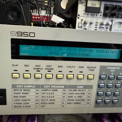 AKAI S-950 Rack Sampler 1536 Mword Memory EX ,S950 clean //ARMENS// image 4