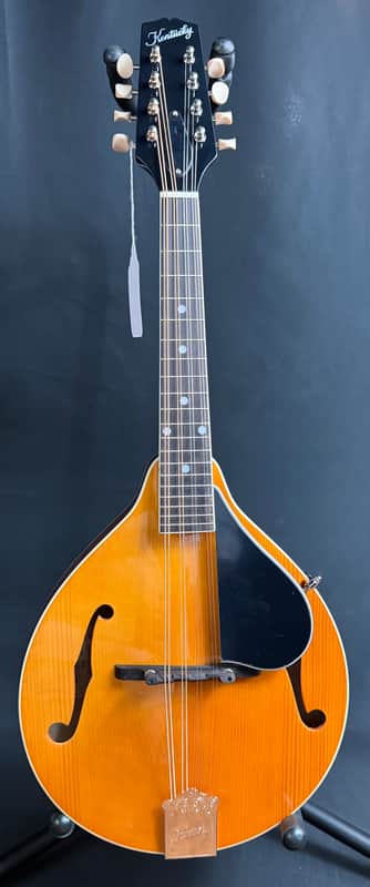 Kentucky KM-152 Standard A-Style Mandolin Amber Top Finish w/ Gig Bag image 1