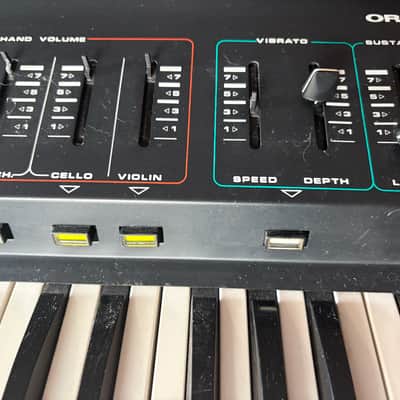 Crumar Orchestrator Synth 1980s - Black image 8