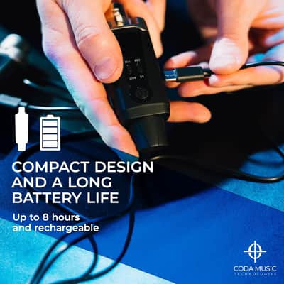 Coda Music Airsync Wireless XLR Transmitter & Receiver image 7
