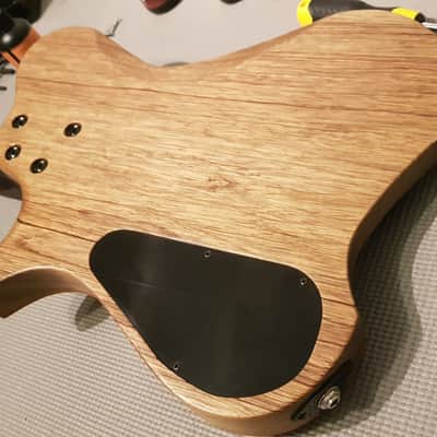 Oakland Axe Factory OXC 7 *SOLID Ebony Neck* Headless image 4