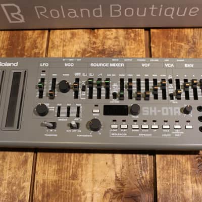 Roland SH-01A Boutique Series Monophonic Synthesizer Module 2017 - Present - Gray image 2