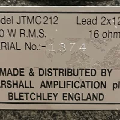 Marshall JTMC 212 Cabinet image 9