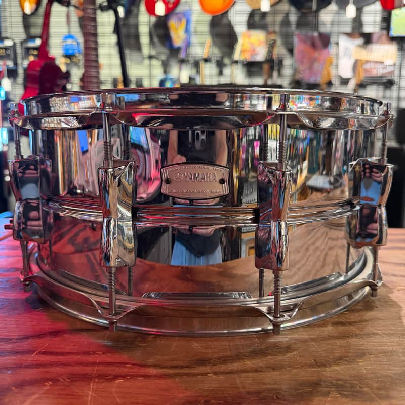 Yamaha Stage Custom Steel 14x5.5 Stare Drum image 1