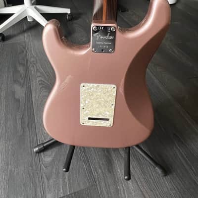 Fender Limited Edition American Professional Stratocaster HSS Shawbucker with Rosewood Neck 2019 Rose Gold image 3