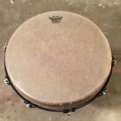 REMO Djembes Paulo Mattioli signature series. w/stand + drum key! image 5