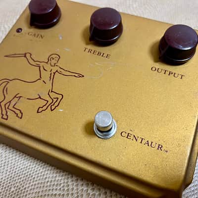 Klon Centaur Gold Horsie Long Tail "Fax Only" Serial #5xx image 1