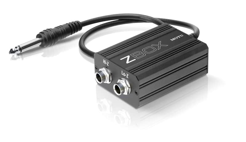 MOTU ZBox Guitar Impedance Adapter image 2