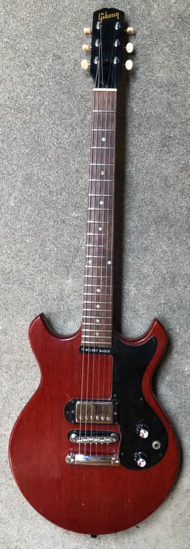 1965 Gibson Melody Maker D Cherry Finish DC Double Cut Vintage Electric Guitar