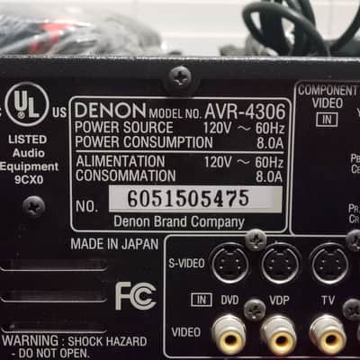 Denon AVR-4306 2006 - Black image 9