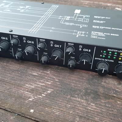 Alesis MultiMix 8 Line 8-Channel Stereo Line Mixer 2010s - Black image 3