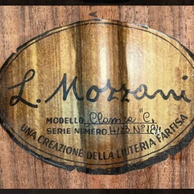 Luigi Mozzani Classica “C” Mid-60’s image 10