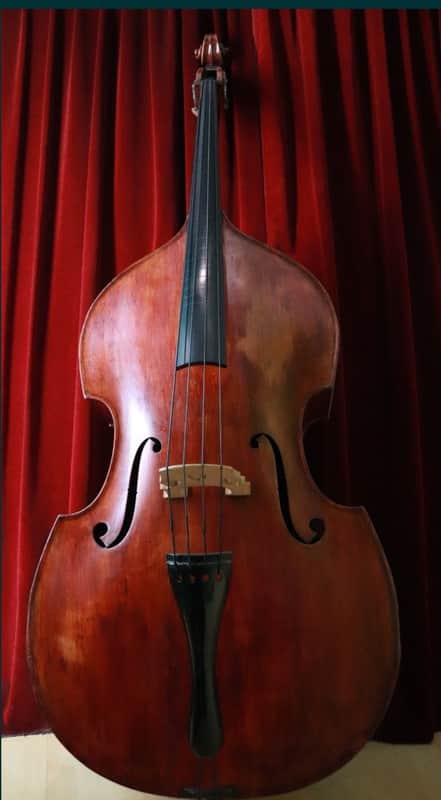 Double bass Hand made  3/4 1950-1960 image 1