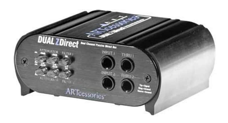 ART DUAL-Z-DIRECT DUALZDirect Dual-Channel Passive DI Box image 1