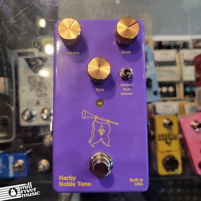 Harby Pedals Noble Tone Boost/Overdrive/Distortion Effects Pedal Used image 2