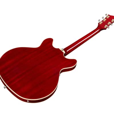 Guild Starfire I DC Left Handed - Cherry Red image 6