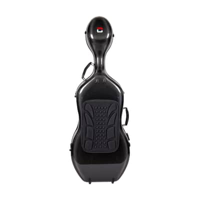 Crossrock 100% Carbon Fiber Case fits 4/4 Full-Size Cello, 7 Lb Lightweight image 2