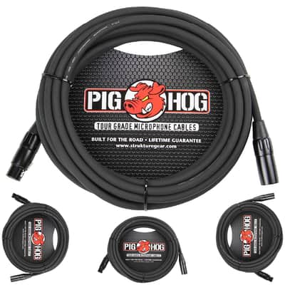 Pig Hog PHM30 XLR High Performance 8mm Microphone 30 Foot Ft Mic Cable Lifetime Warranty! image 1