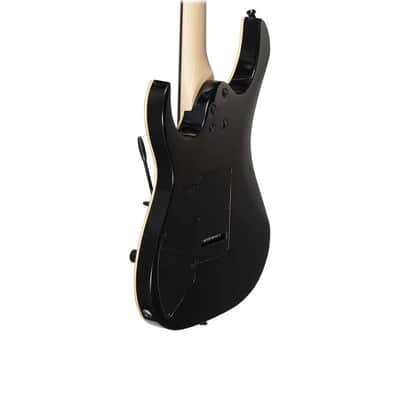 Ibanez GRGA 6-String Solid Body Electric Guitar, Right-Handed, Black Night Finish, Full Size, 24 Frets image 5