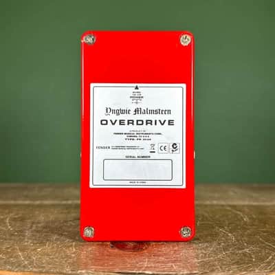 Fender Yngwie Malmsteen Overdrive 2010s - Red image 3