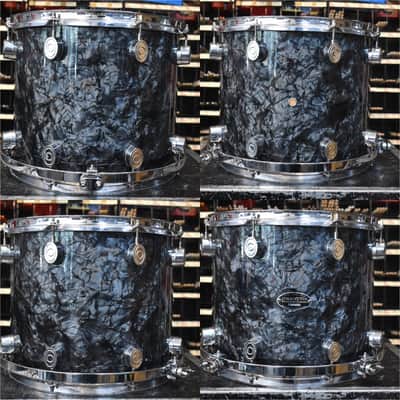 Used PDP MX Series 10", 12", 14", 22" Drum Kit in Black Diamond Pearl image 11
