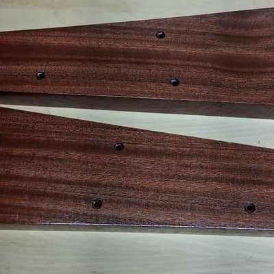Roland Juno-106 Exotic African Sapele Replacement Wood Sides image 7