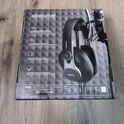 AKG K371 BT Wireless Closed Back Headphones 2019 - Present - Black image 2