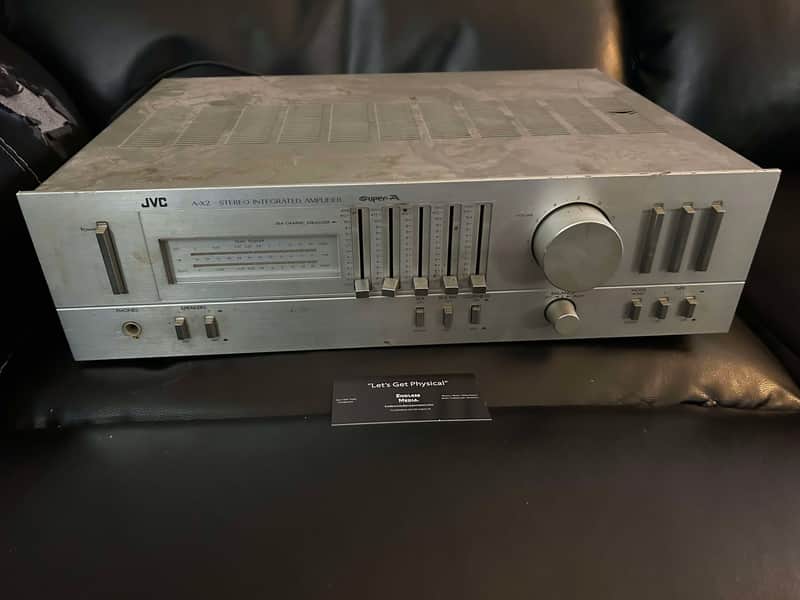 JVC A-X2 Stereo Integrated Amplifier Pre Power Silver image 1