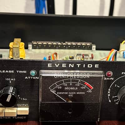 Eventide Omnipressor Model 2830 Dynamic Effects Processor Vintage 1974 - Black with Black Meter image 5
