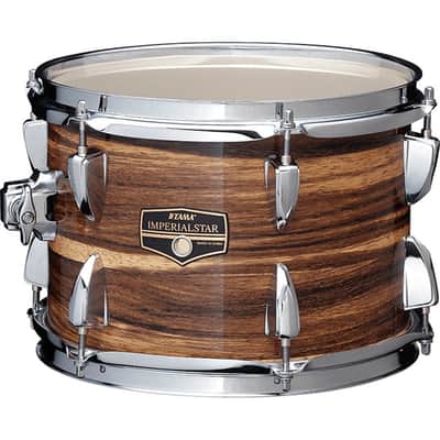 Tama Imperialstar 5pc Drum Kit w/ Meinl HCS Cymbals - Coffee Teak Wrap image 2