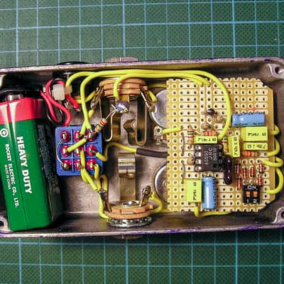 Paul Cochrane Timmy Overdrive 2009 Blue V1 handwired image 9
