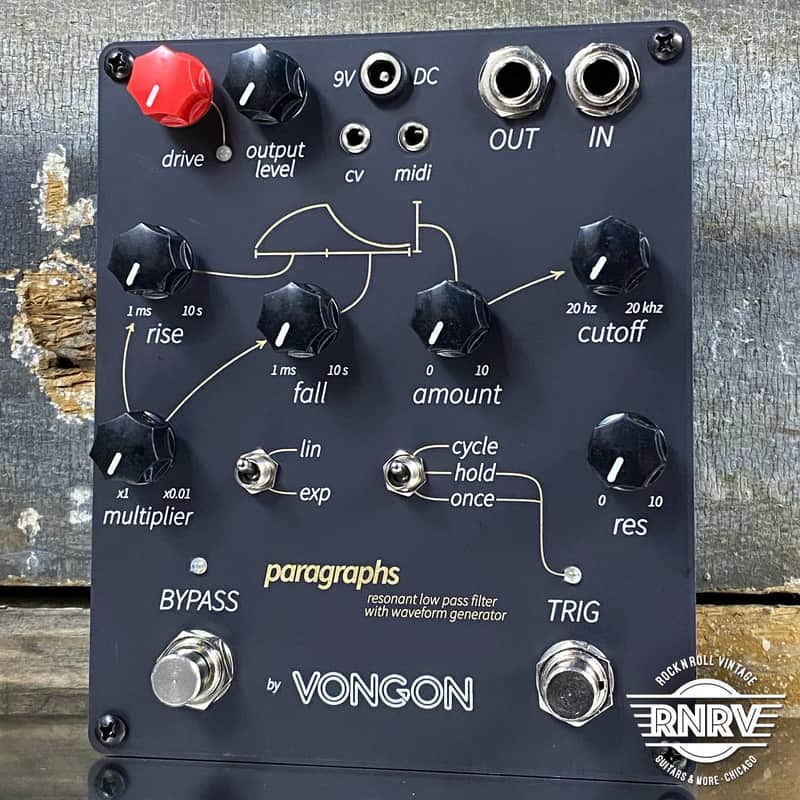 Vongon Paragraphs Resonant Lowpass Filter with Waveform Generator image 1