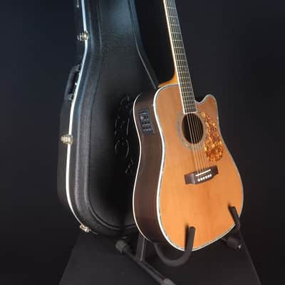 Zager ZAD80CE Solid Cedar/Rosewood Acoustic Electric Pro Series image 12