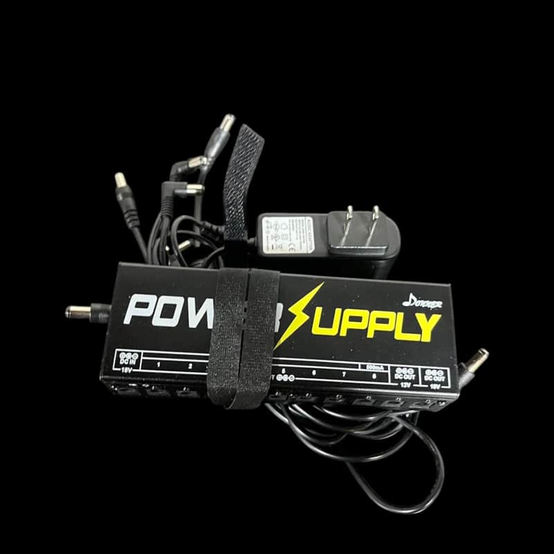 Donner DP-1 Power Supply 2023 - Black X13940 image 1
