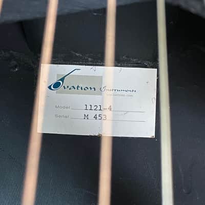 Ovation Balladeer 1121-4 image 2