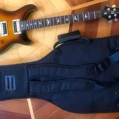 PRS SE Custom 24 Black Gold Burst Zebra 85/15 S Grover PRS 4 spring Trem image 5