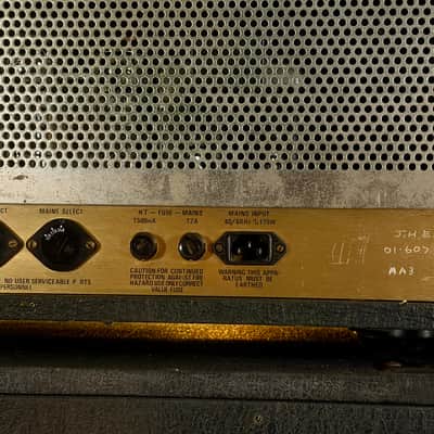 Marshall JCM 800 Lead Series Model 2204 50-Watt Master Volume Mk2 Head 1984 - Serviced image 6