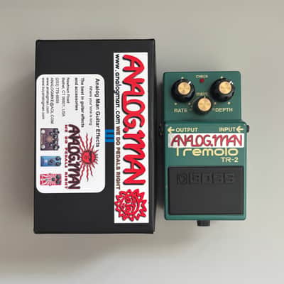 Analogman TR-2 Tremolo w/ Analogman Mod | Reverb UK